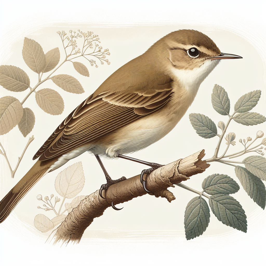 Gartengrasmücke Illustration