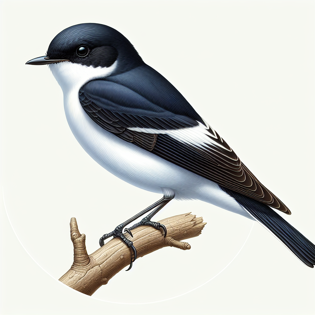 Mehlschwalbe Illustration