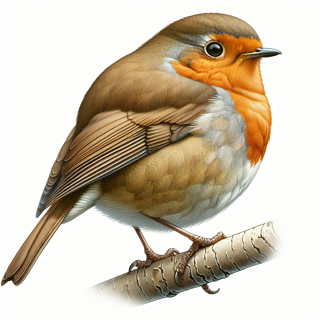 Rotkehlchen Illustration