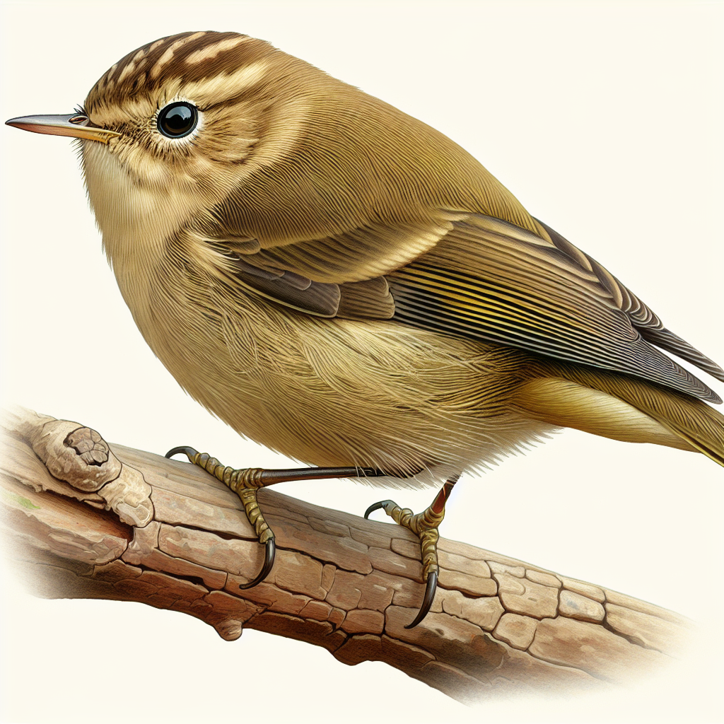 Zilpzalp Illustration